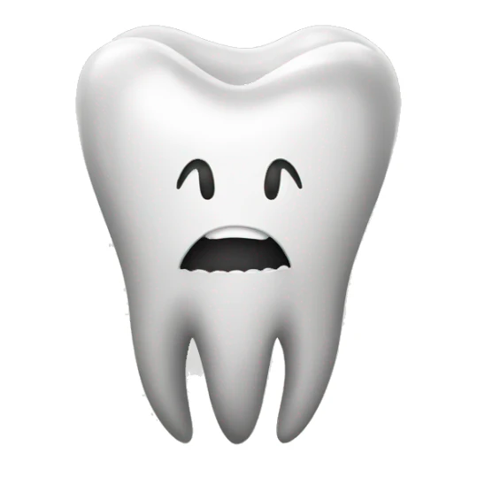A TOOTH sticker
