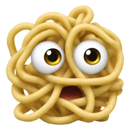 Noodle monster  sticker