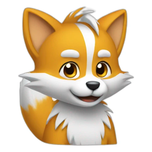 Tails sticker