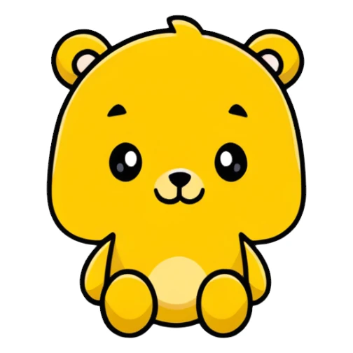 Winnie the Pooh character sticker