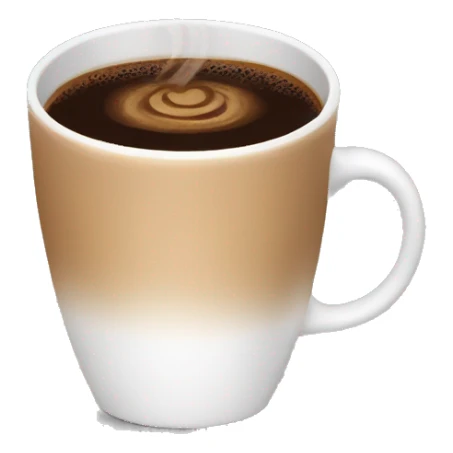 a fancy hot coffee sticker