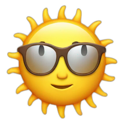 sun wise and smart sticker