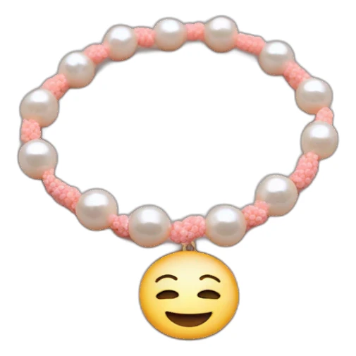 friendship bracelet pearls sticker