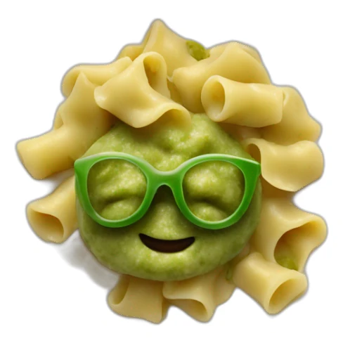 agnolotti in pesto sauce sticker