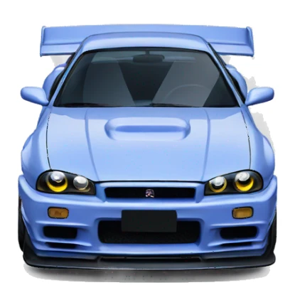 r34 skyline sticker