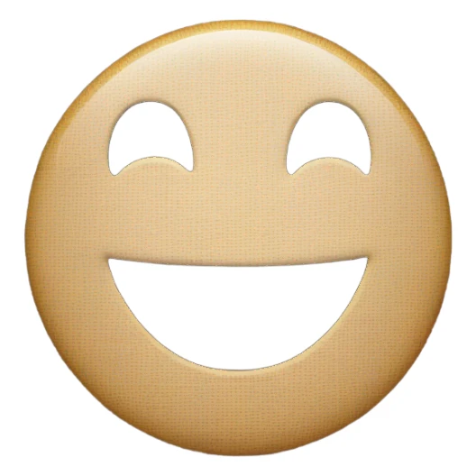 Smiley face sticker