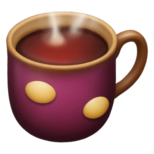 Glühwein asthetic sticker