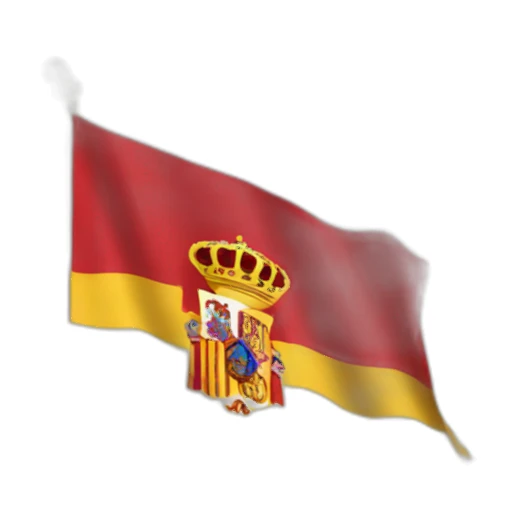 spanish empire flag sticker