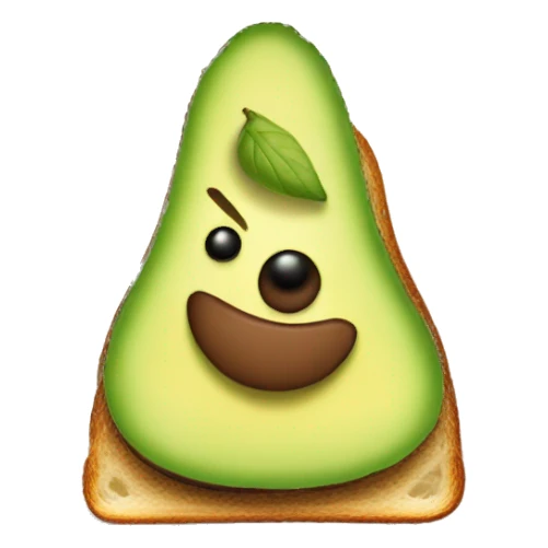 Avacado on toast sticker