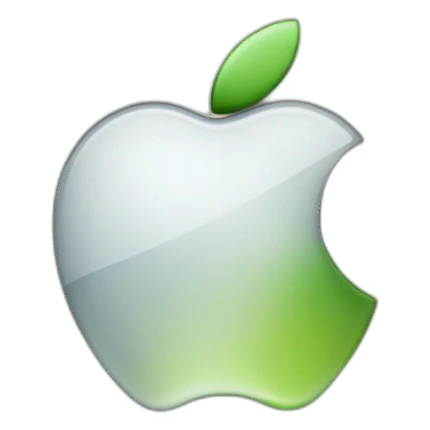 apple logo steve jobs sticker