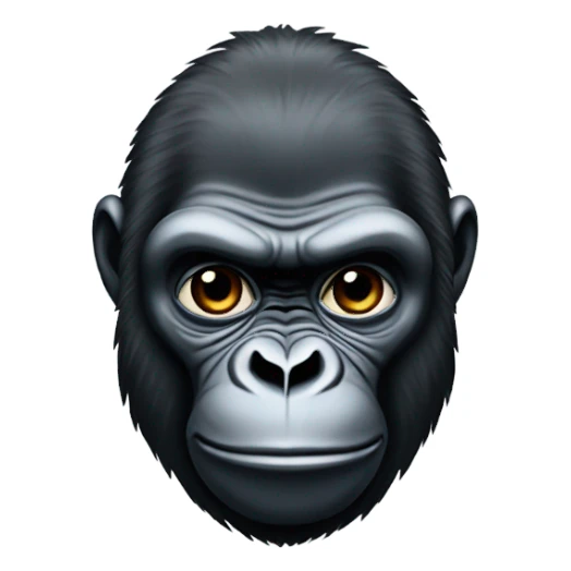 gorill who looks like man sticker