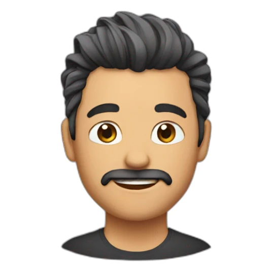 Cut the hair sticker