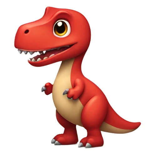 Dinosaurio con corazón  sticker