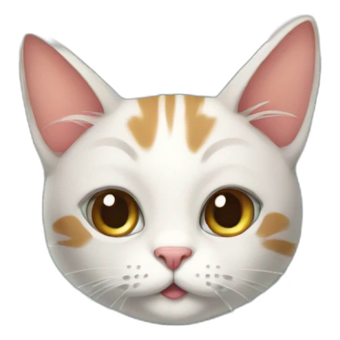 cat in gift box sticker