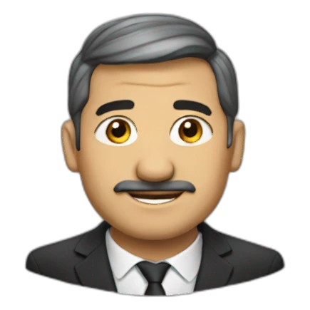 Tebboun président algérien sticker