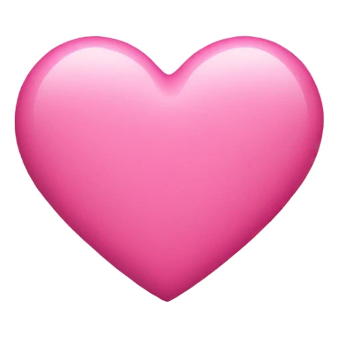 Pink heart sticker