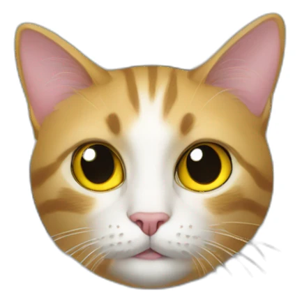 Cat dans voiture sur train sticker