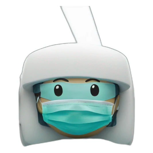 the patient is on the surgical table sticker