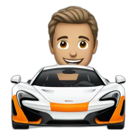 McLaren voiture sticker