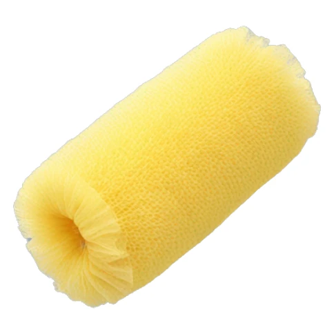 Synthetic loofah sticker