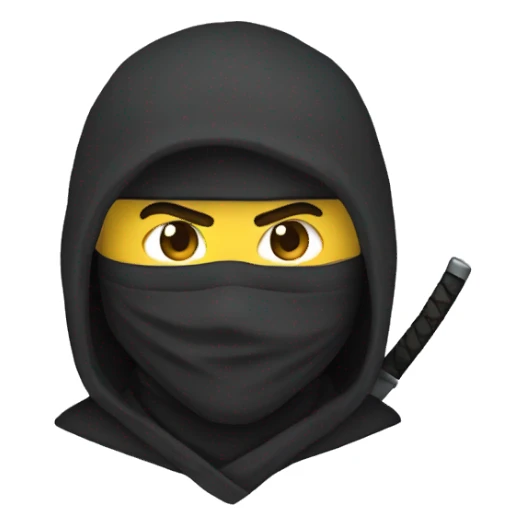 Ninja grosero sticker