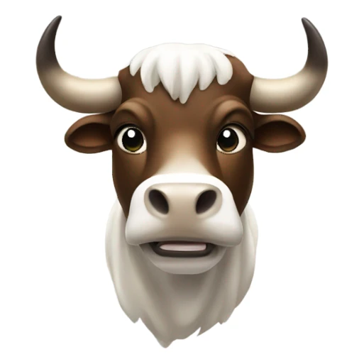 trading bull sticker