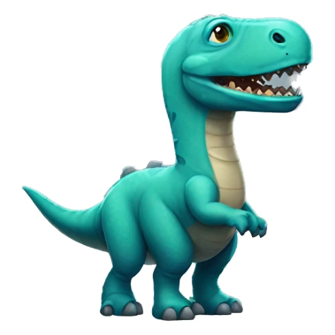 space dinosaur  sticker