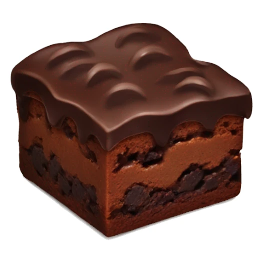 Chocolate brownie  sticker