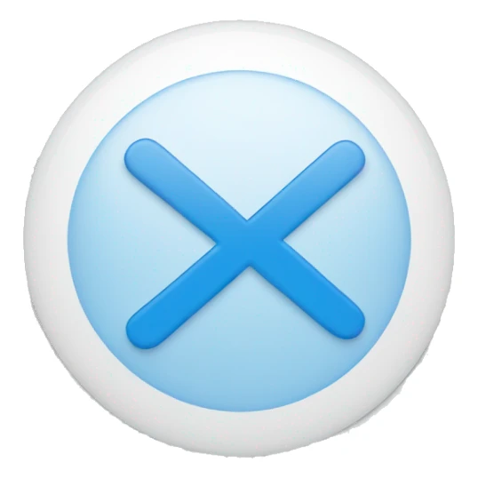 A blue circle with a check mark it's color is white sticker