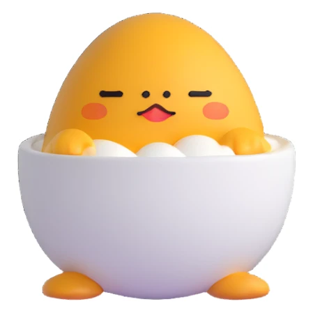 gudetama lazy egg character sticker