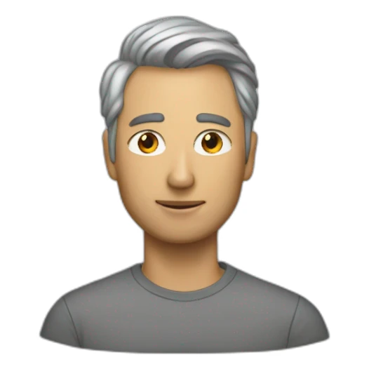 Kim Chouard man sticker