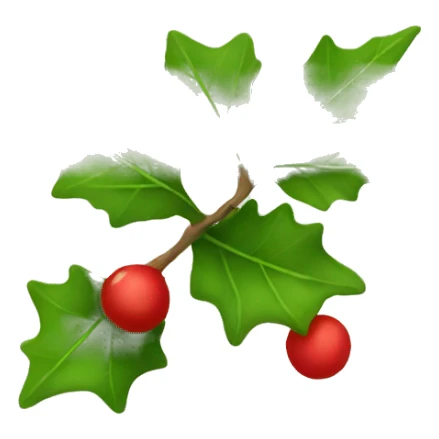 Mistletoe sticker