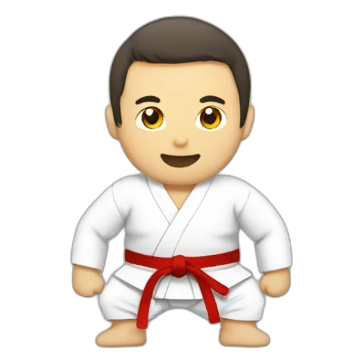 Homme judo sticker