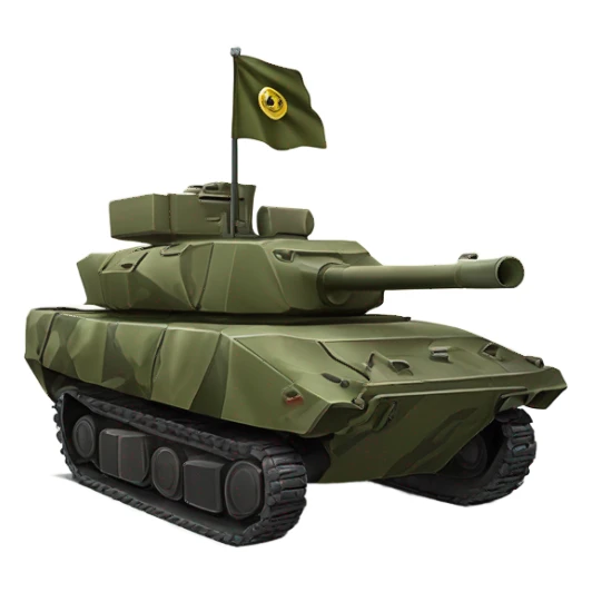 Un carro armato sticker