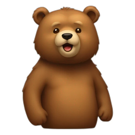 a lot of bears in queue sticker