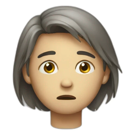 sad depressed sticker