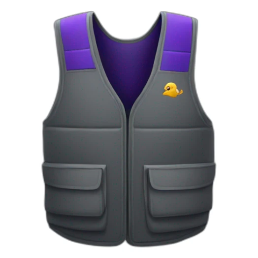 FedEx vest sticker