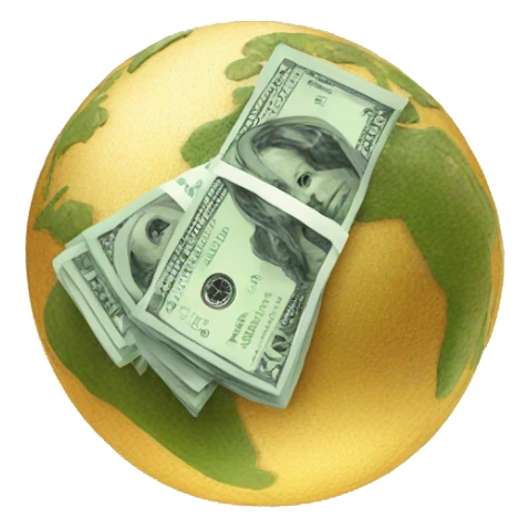 money planet sticker