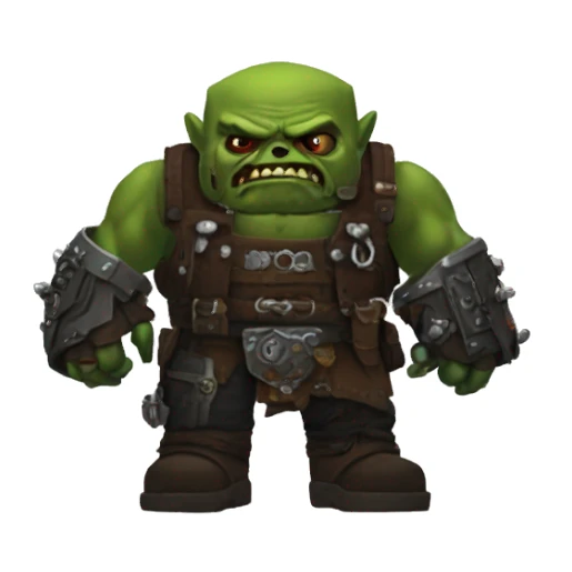 warhammer 40k ork kekw sticker