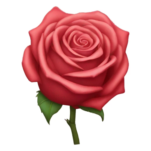 Beauty and the beast rose  sticker