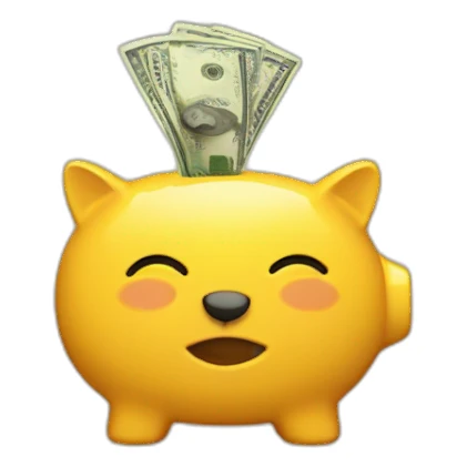 zurp money bank sticker