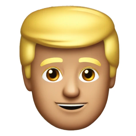 Trump serving fries sticker