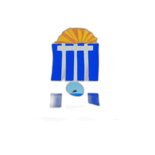 drapeau des îles baleares sticker