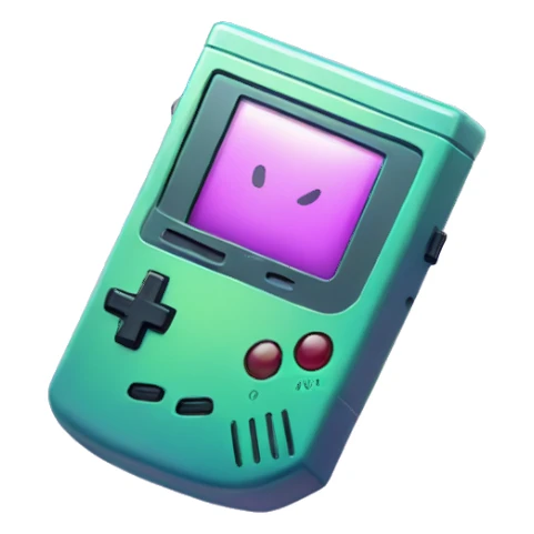 Iridescent Gameboy  sticker
