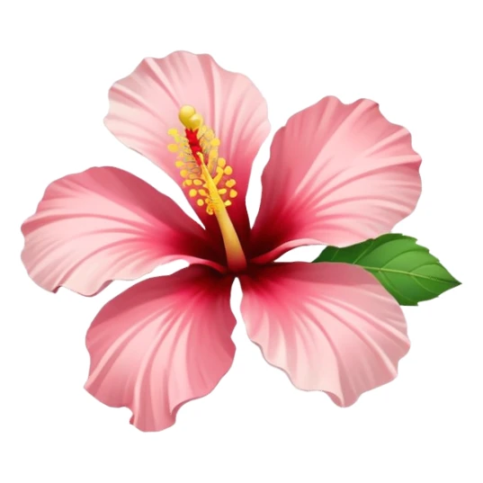 Ibisco bianco sticker