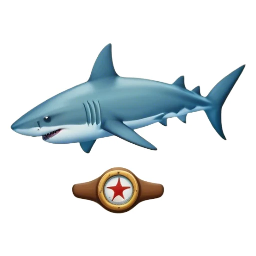 Starboard Bar shark sticker