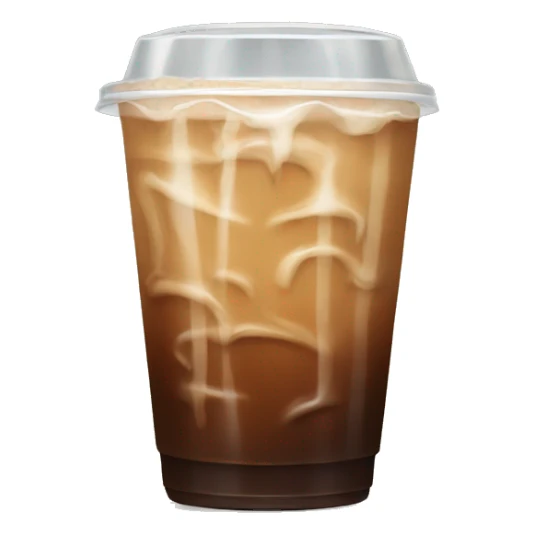 Iced coffee sticker