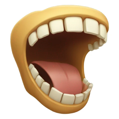 Jaw falling to the floor  sticker