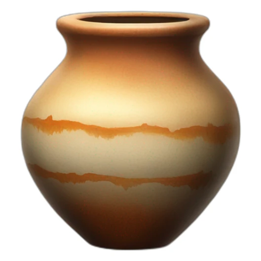 wood fired glazed pot sticker