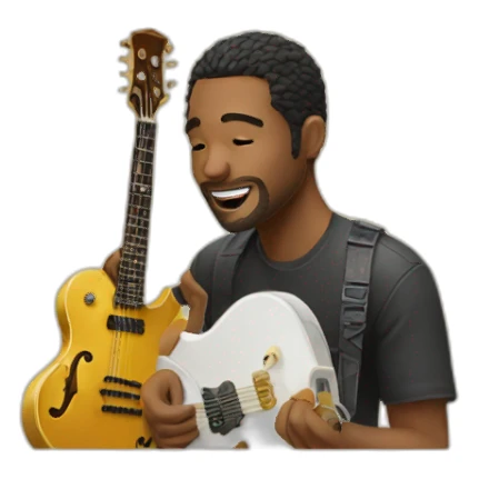 Musiker-emoji sticker